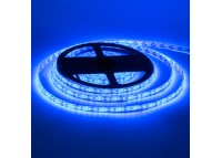 Led лента 12В синяя smd2835 120LED/m IP65, 1м