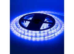 Led лента 12В синяя smd2835 60LED/m IP65, 1м
