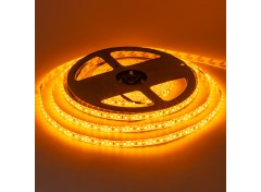 Led лента 12В желтая smd2835 120LED/m IP20, 1м