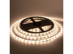 Led лента 12В теплая белая smd2835 60LED/m IP20, 1м