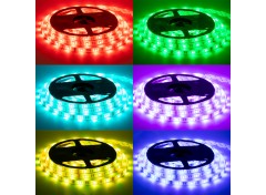Led лента 12В rgb smd5050 30LED/m IP65, 1м