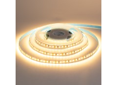 Led лента 12В белая теплая AVT-Prof smd2835 120LED/m IP20, 1м