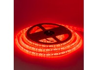 Led лента 12В красная smd2835 120LED/m IP20, 1м