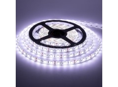 Led лента 12В белая smd5050 60LED/m IP20, 1м