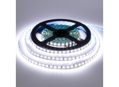 Led лента 12В узакая 5 мм холодная белая AVT smd2835 120LED/m IP20, 1м