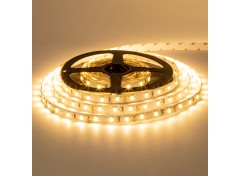 Led лента 12В белая теплая smd5730 60LED/m IP20, 1м