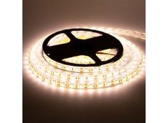 Led лента 12В теплая белая smd5050 60LED/m IP20, 1м