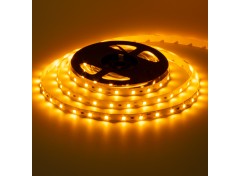 Led лента 12В желтая smd2835 60LED/m IP20, 1м