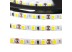 Led лента 12В узакая 5 мм холодная белая AVT smd2835 120LED/m IP20, 1м