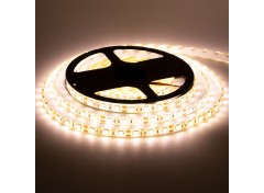 Led лента 12В теплая белая smd5050 60LED/m IP65, 1м