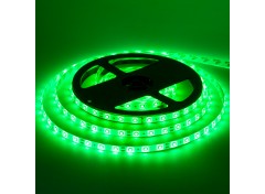 Led лента 12В зеленая smd2835 60LED/m IP65, 1м