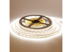 Led лента 12В AVT теплая белая smd3014 204LED/m IP20, 1м