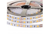Led лента 12В теплая белая AVT smd5050 60LED/m IP65, 1м
