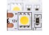Led лента 12В теплая белая Motoko smd5050 60LED/m IP20, 1м