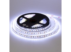 Led лента 12В холодная белая AVT smd2835 120LED/m IP20, 1м