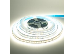 Led лента AVT 24В холодная белая smd2835 168LED/m IP20, 1м