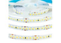 Led лента AVT 24В белая теплая smd2835 168LED/m IP20, 1м