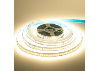 Led лента AVT 24В белая теплая smd2835 168LED/m IP20, 1м