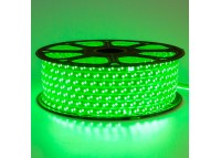 Led лента 220В зеленая smd2835 120LED/m 12W IP65, 1м