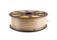 Led лента 220В желтая smd2835 120LED/m 12W IP65, 1м