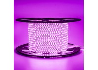 Led лента 220В розовая AVT smd2835 120LED/m 4W IP65, 1м
