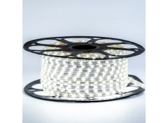 Led лента 220В белая smd2835 48LED/m 6W IP65, 1м