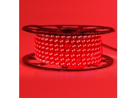 Led лента 220В красная smd2835 120LED/m 12W IP65, 1м