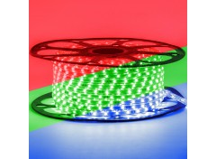 Led лента 220В rgb smd5050 5W/m 60LED/m IP65, 1м