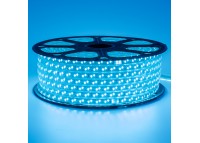 Led лента 220В синяя smd2835 120LED/m 12W IP65, 1м