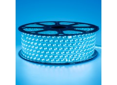 Led лента 220В синяя smd2835 120LED/m 12W IP65, 1м