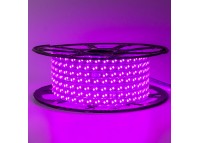 Led лента 220В розовая smd2835 120LED/m 12W IP65, 1м