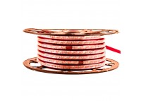 Led лента 220В красная smd2835 120LED/m 12W IP65, 1м