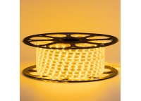 Лед лента 220 В желтая smd 2835 48led/м 6Вт/м IP65, 1м