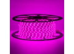 Лед лента 220 В фиолетовая smd 2835 48led/м 6Вт/м IP65, 1м