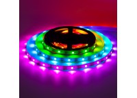 Led лента адресная AVT 5В smd5050 ws2812b 30LED/m IP20, 1м