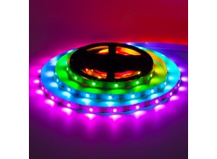 Led лента адресная AVT 5В smd5050 ws2812b 30LED/m IP20, 1м