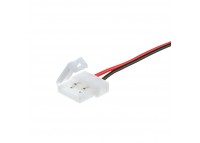 Led коннектор 8 mm (провод+зажим)