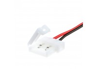 Led коннектор 8 mm (провод+2 зажима)