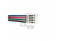 Led коннектор RGB 10 mm (провод+зажим)