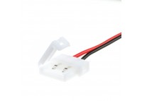 Led коннектор 10 mm (провод+зажим)