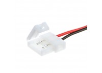 Led коннектор 10 mm (провод+2 зажима)