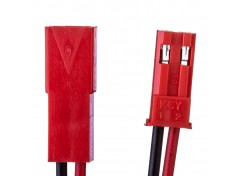 Led коннектор "папа"+"мама" 12 В 2pin красный