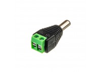 Led коннектор mini jack 5,5 mm ("папа")