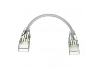 Коннектор двухсторонний для ленты 220В 5mm+провод 2pin