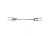 Коннектор двухсторонний для ленты 220В 5mm+провод 2pin
