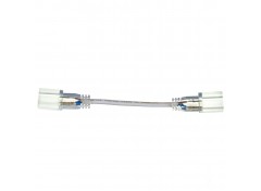 Коннектор двухсторонний для ленты 220В 5mm+провод 2pin