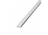 LED профиль ПФ-18/2 анодированный накладной матовый с рассеивателем (комплект) 2м