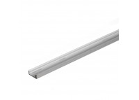 LED профиль ПФ-18/2 анодированный накладной матовый с рассеивателем (комплект) 2м