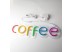 Неоновая вывеска "COFFEE" MONO (с контроллером) Неоновая вывеска "COFFEE" MONO (с контроллером)