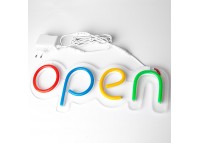 Неоновая вывеска "OPEN" MONO (с контроллером)